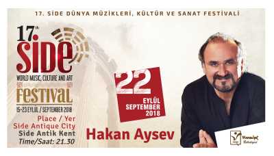 17. Side Dünya Müzikleri, Kültür ve Sanat Festivali